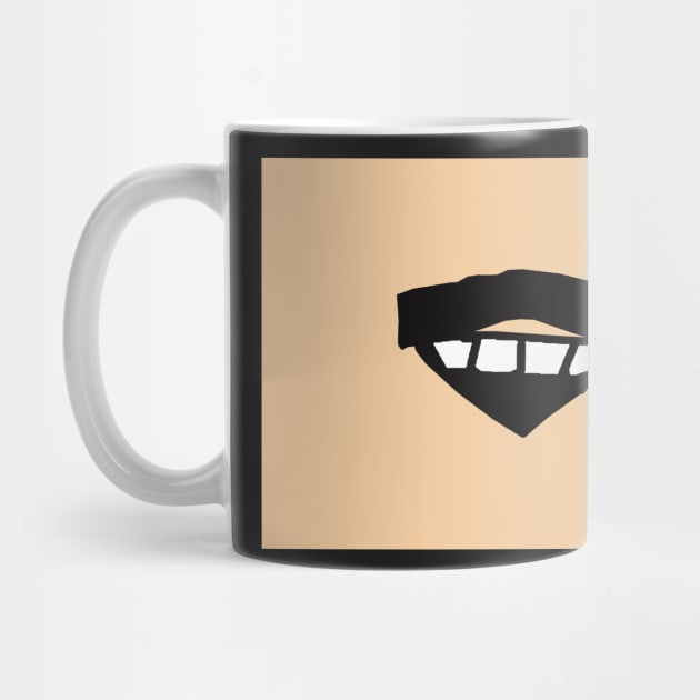 South Park - Randy Marsh Mouth Happy Mask by Xanderlee7
